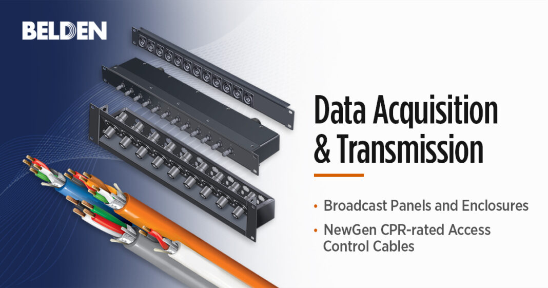 Belden Launches Solutions to Manage Media Outputs and Security System Connections in Q1 2023.