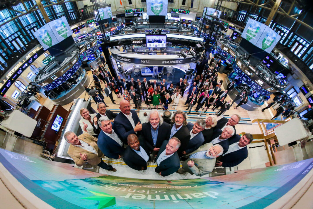 Danimer Scientific Rings Closing Bell at New York Stock Exchange to Celebrate Earth Week.