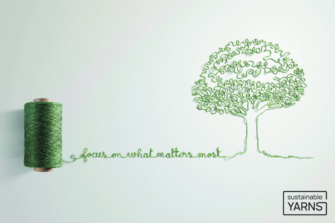 B.I.G. Yarns launches Sustainable Yarns at Clerkenwell Design Week.