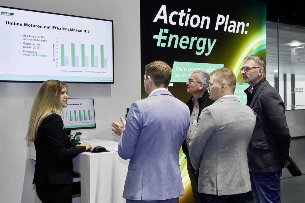 Energy efficiency was an important theme of the Arburg Anniversary Days 2023. The 