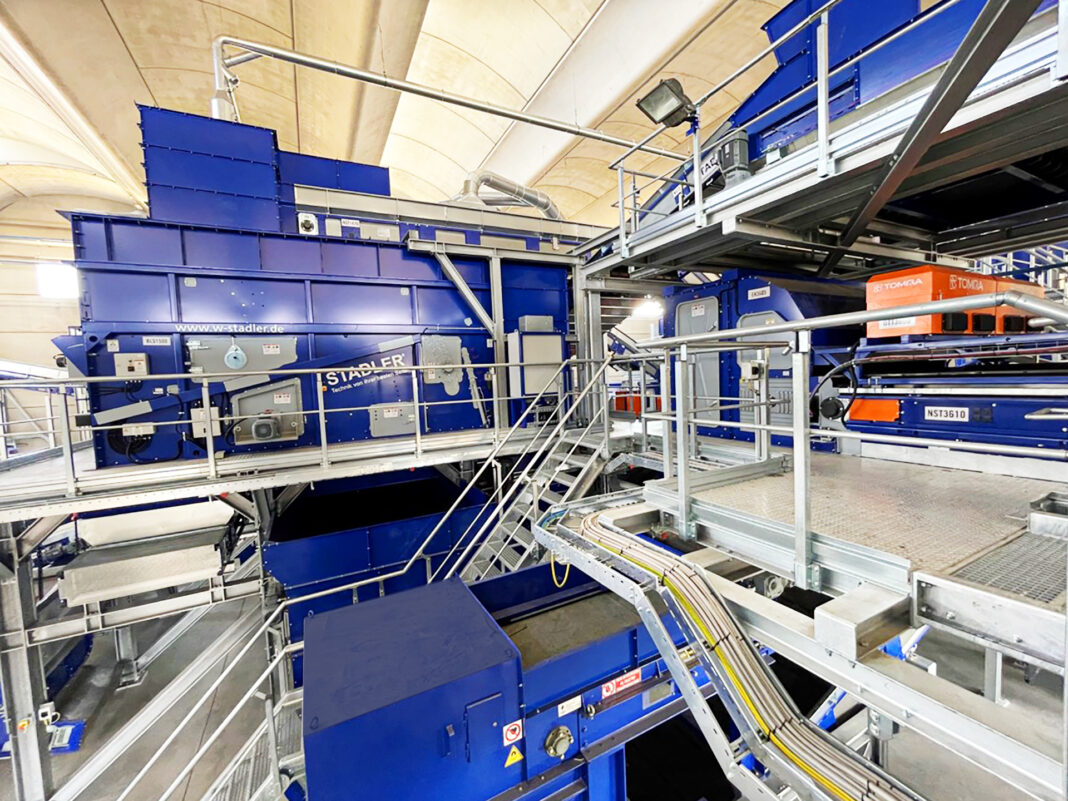 Innovative Plant Designed by STADLER for Eco.Ge.Ri Recovers Value from Waste to Deliver High-Quality Recyclables and Solid Recovered Fuel