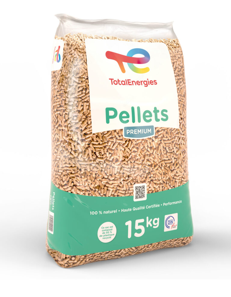 TotalEnergies Premium Wood Pellets Packaging Now Made of 50% Recycled Polymers from the RE:Clic Range