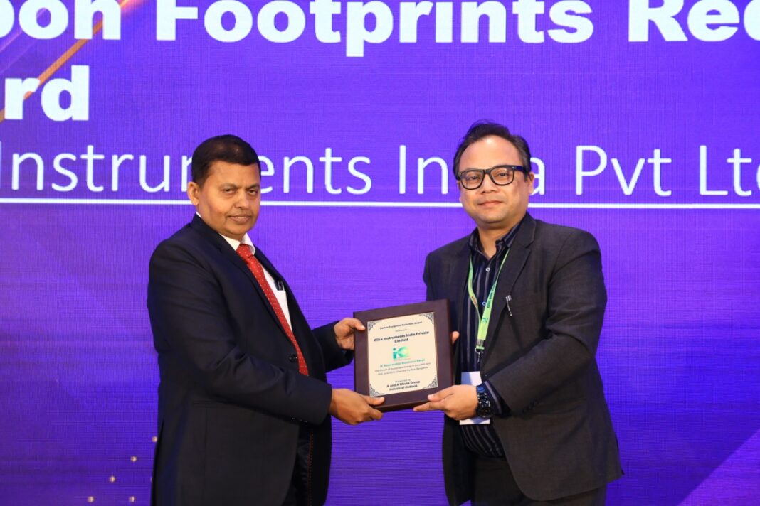 WIKA India Wins IE Award For Carbon Footprint Reduction.