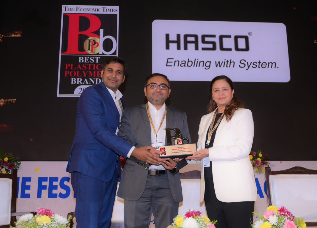 Special Award for HASCO India.