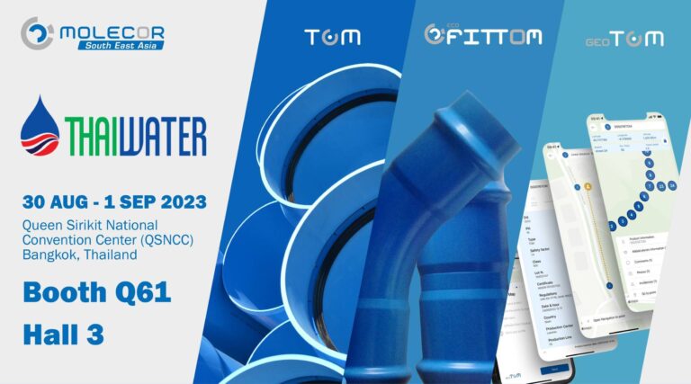 Molecor (SEA) Sdn Bhd Will Participate in Thai Water from August 30th to September 1st 2023