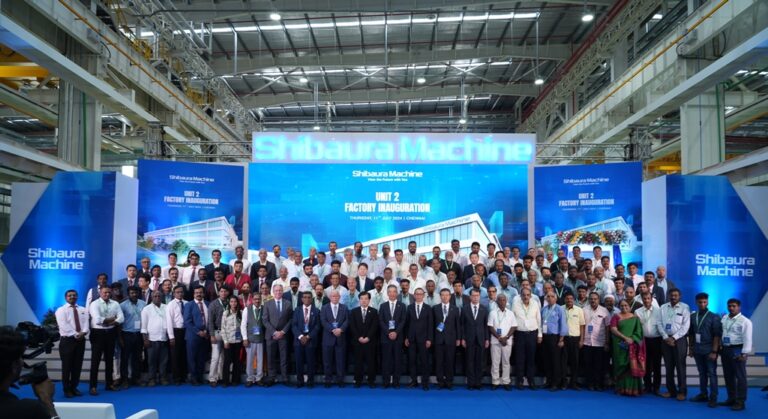 Shibaura Machine India inaugurated its Double sized Unit 2 factory with an Investment of Rs225 Crore to Triple Its Manufacturing Capacity
