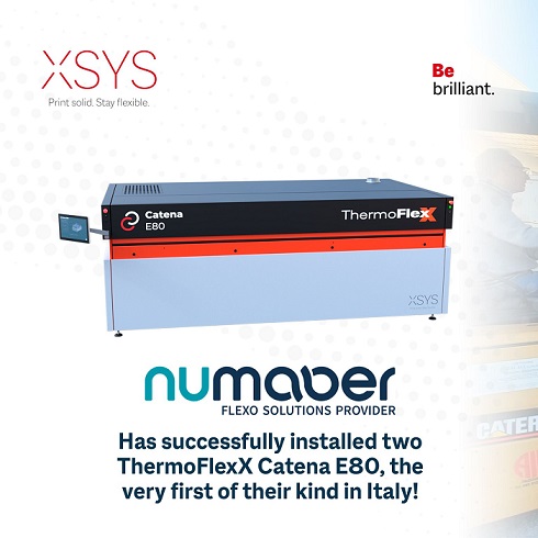 Nu-Maber Italy Advances Flexographic Platemaking with Dual ThermoFlexX Catena-E 80 Units and Industry 4.0 Certification