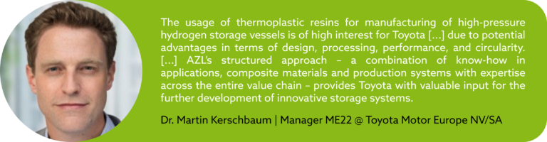 Toyota Highlights the Importance of Comparative Design Evaluation in AZL’s Joint Partner Project on Thermoplastic Pressure Vessel